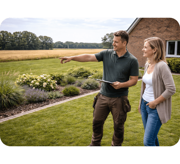 Beratung zu neuen Zäunen und Zaunmanagement durch SACO Haus und Garten