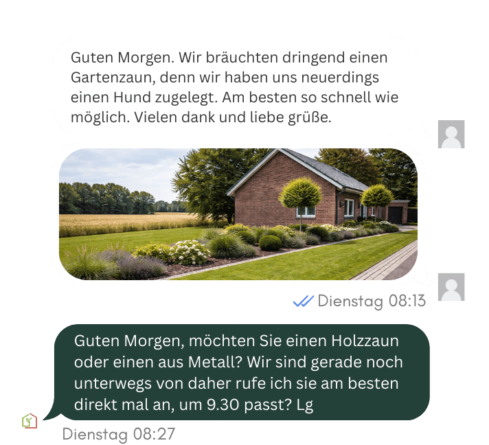 Fallbeispiel aus Wolfenbüttel zur Beratung und Planung eines neuen Gartenzauns